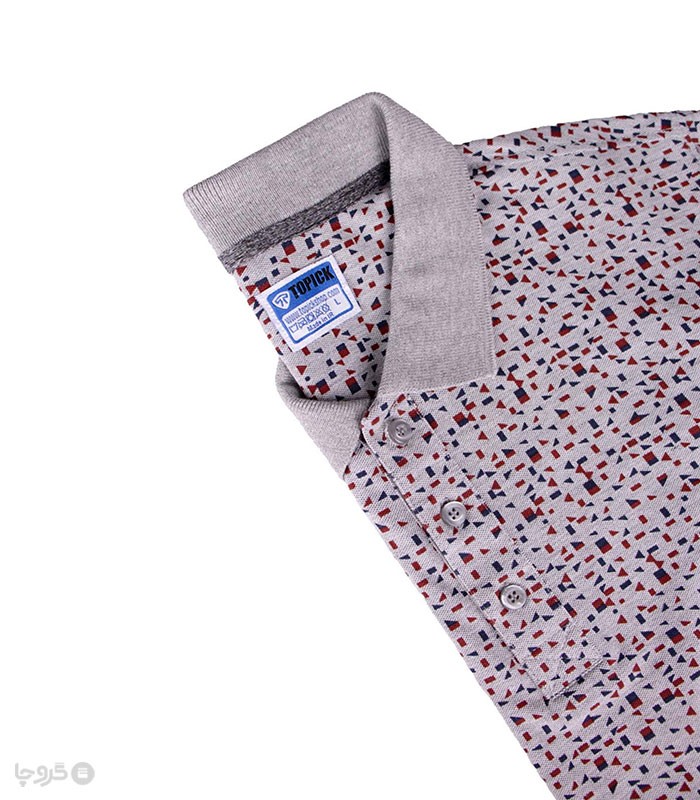 پولوشرت مردانه ضد تعریق تاپیک مدل دیما طرح ملانژ