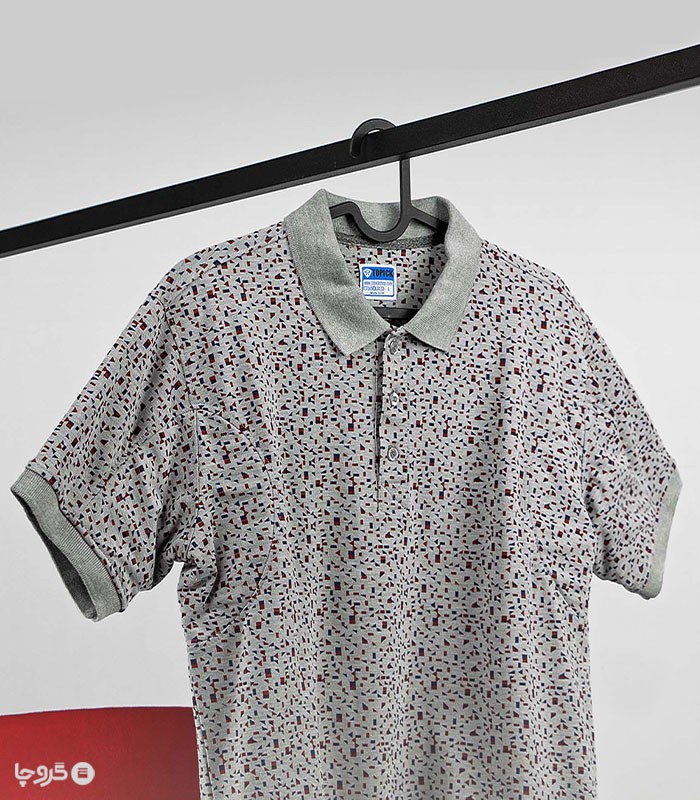 پولوشرت مردانه ضد تعریق تاپیک مدل دیما طرح ملانژ