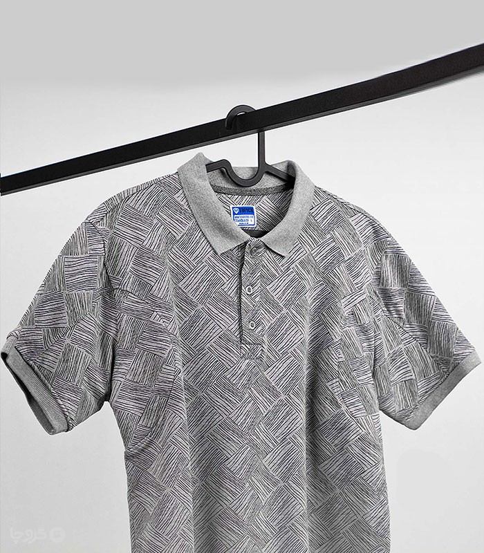 پولوشرت مردانه ضد تعریق تاپیک مدل کارما طرح ملانژ