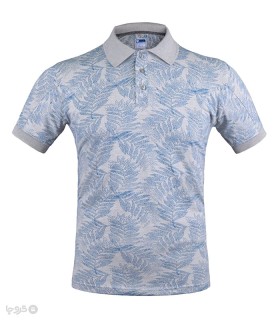 خرید پولوشرت مردانه ضد تعریق تاپیک طرح برگ ملانژ