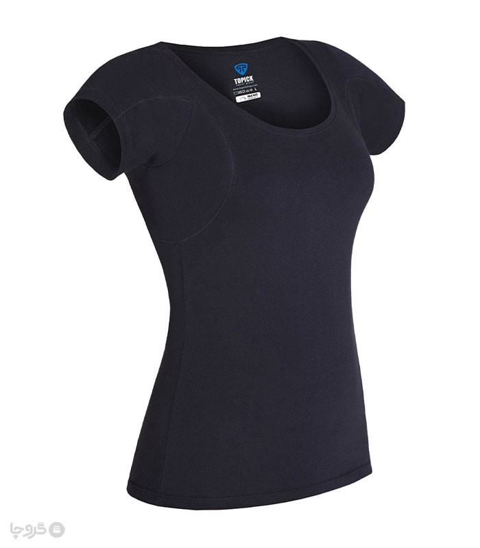 تیشرت زنانه نانو آنتی باکتریال ضد تعریق نخی تاپیک کد 900
