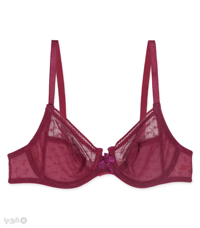 ست شورت و سوتین توری فنردار بارون گلدوزی کد 36i