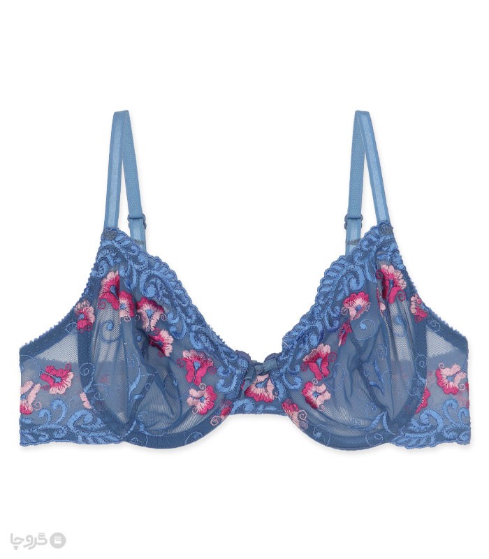 سوتین توری فنردار بارون گلدوزی کد 325