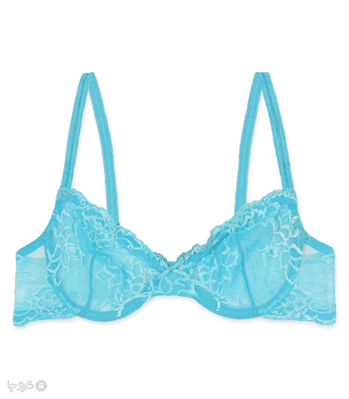 خرید سوتین توری فنردار بارون گلدوزی کد 325