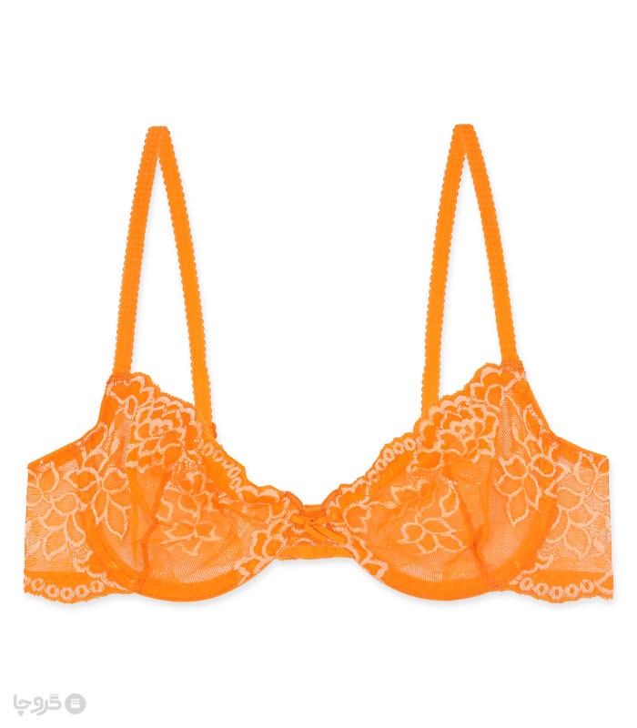 سوتین توری فنردار بارون گلدوزی کد 325