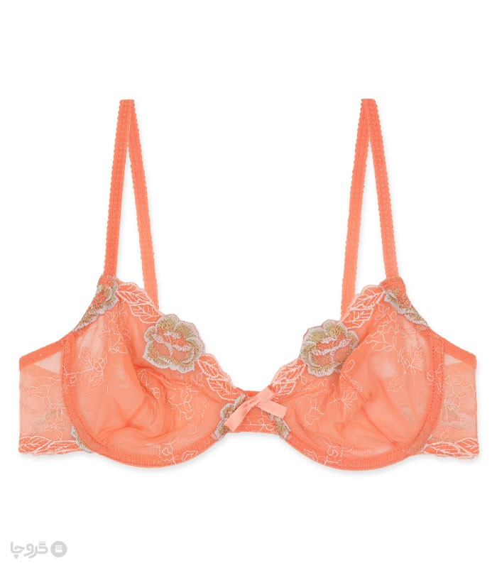 سوتین توری فنردار بارون گلدوزی کد 325