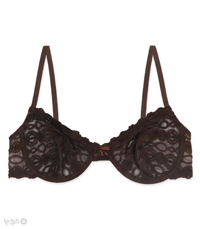 سوتین توری فنردار بارون گلدوزی کد 325