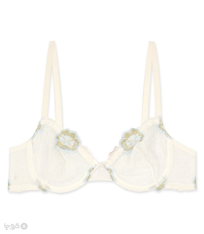 سوتین توری فنردار بارون گلدوزی کد 325