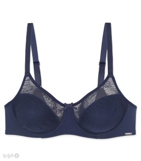 خرید سوتین نیو میکروفایبر و دانتل فنردار کد 2428 - تخفیف دار