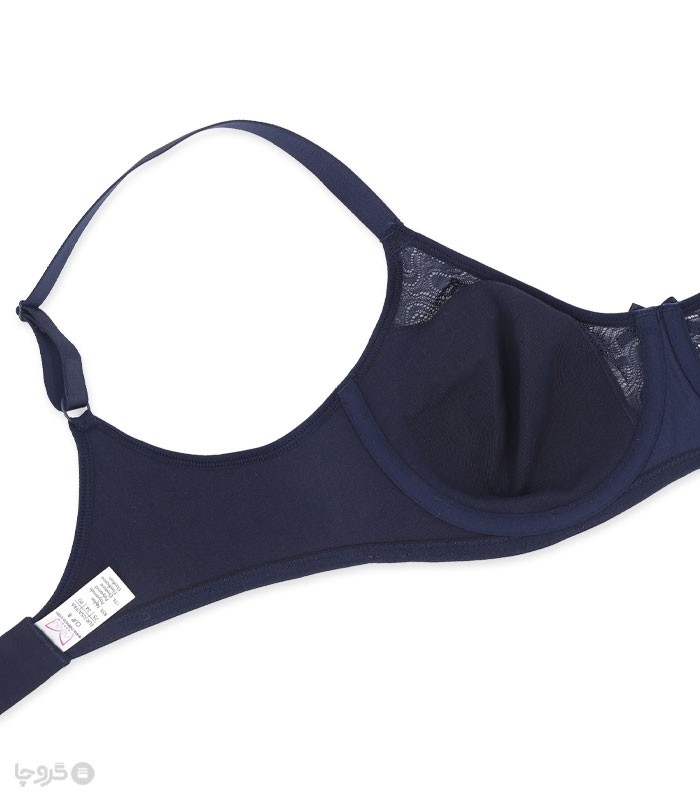 سوتین نیو میکروفایبر و دانتل فنردار کد 2428 - تخفیف دار