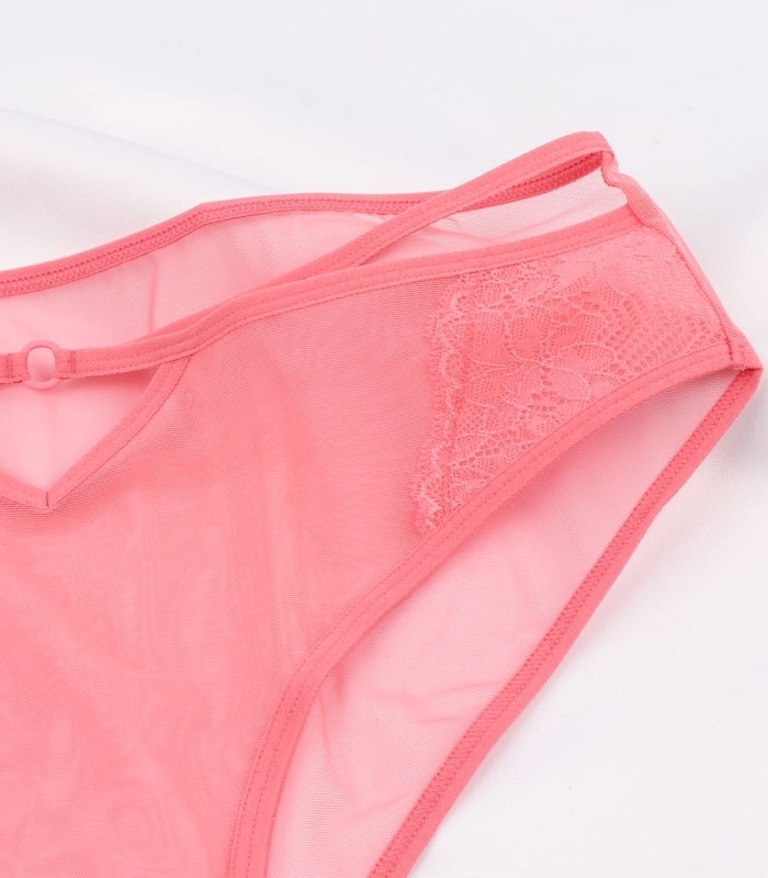 شورت زنانه نیو اسلیپ حریر و دانتل کد Lavia 706 - تخفیف دار