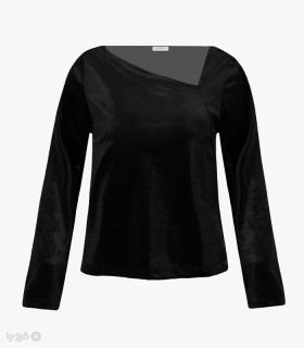 ست شلوار و بلوز مخمل نیو کد Elani