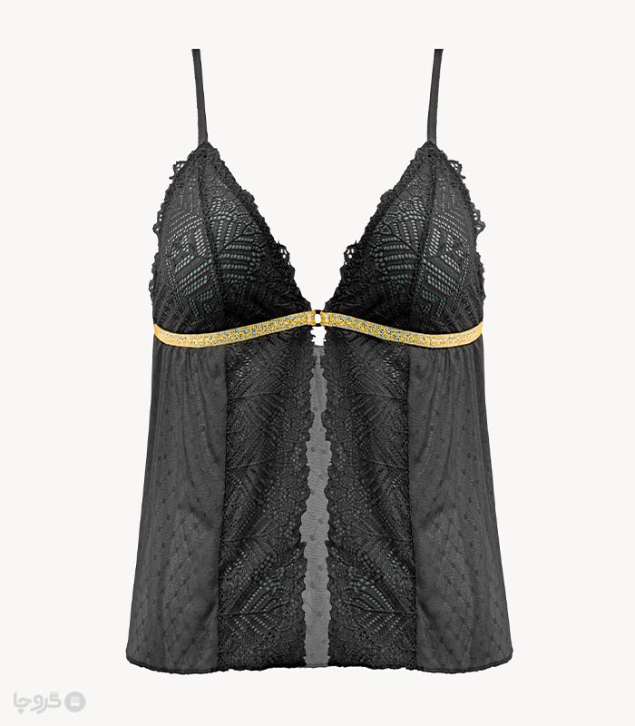 ست تاپ و شلوارک دانتل نیو کد Tida