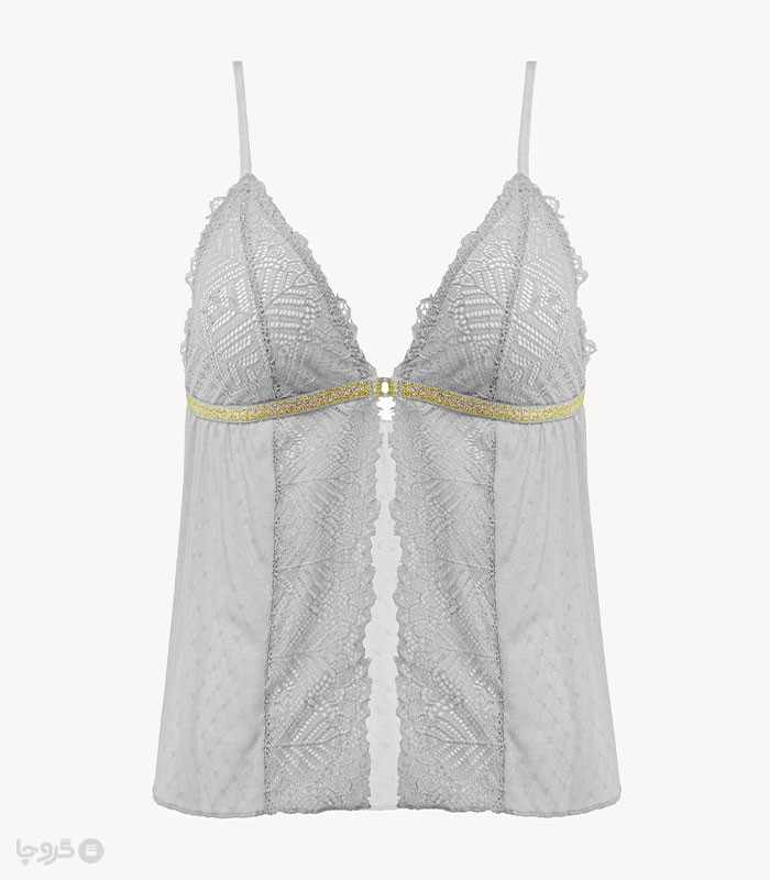 ست تاپ و شلوارک دانتل نیو کد Tida