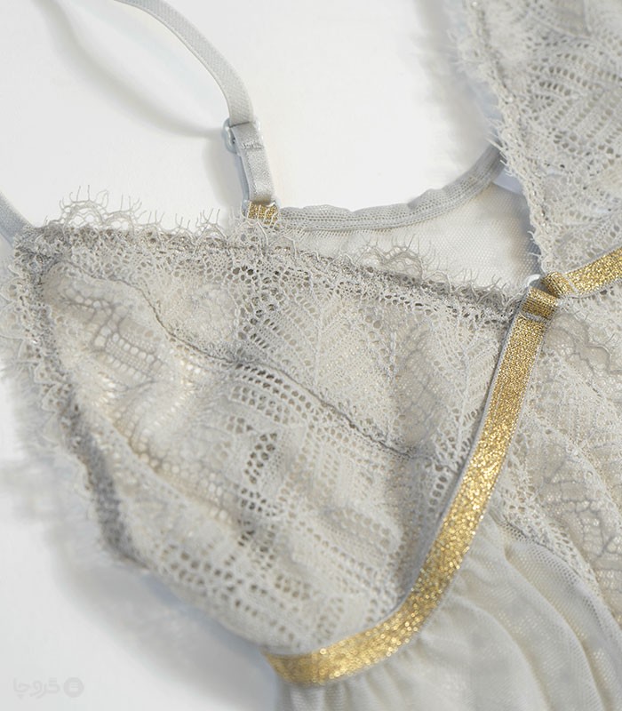 ست تاپ و شلوارک دانتل نیو کد Tida