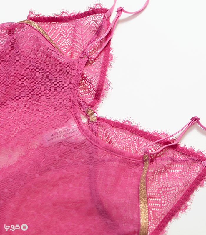 ست تاپ و شلوارک دانتل نیو کد Tida