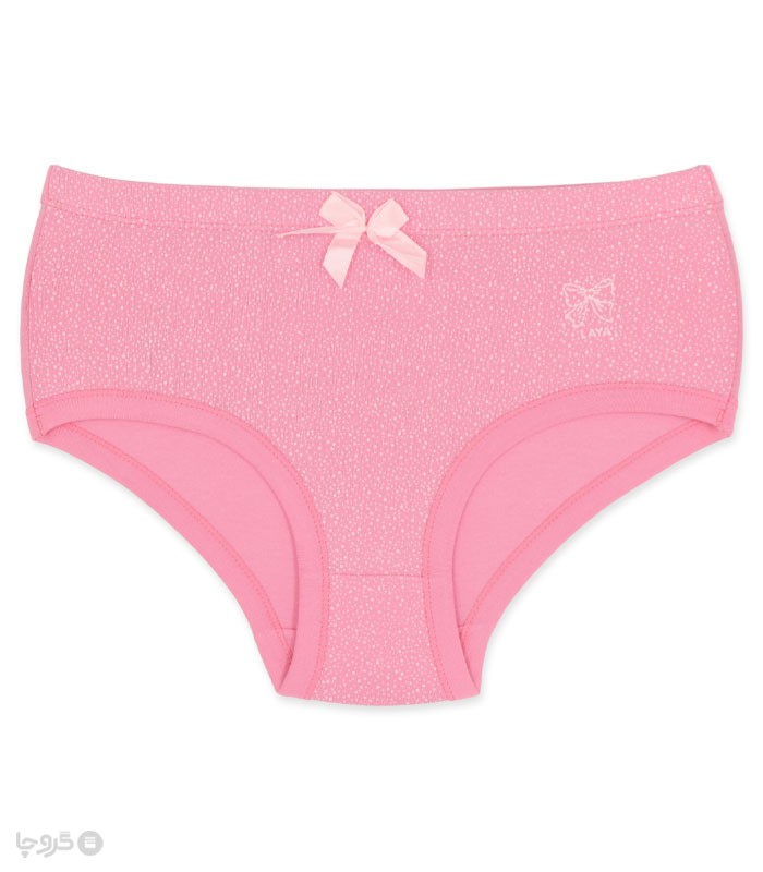 شورت زنانه اسلیپ نخی بغل پهن لعیا کد 4-15 طرح خالخالی