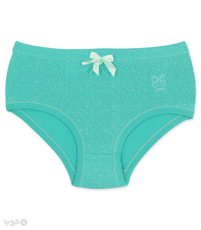 شورت زنانه اسلیپ نخی بغل پهن لعیا کد 4-15 طرح خالخالی