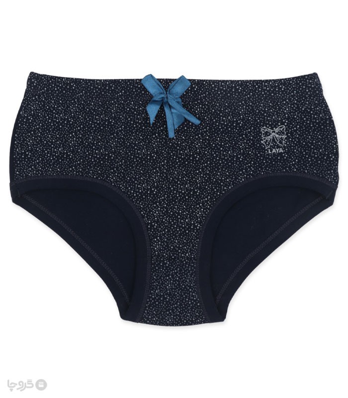 شورت زنانه اسلیپ نخی بغل پهن لعیا کد 4-15 طرح خالخالی