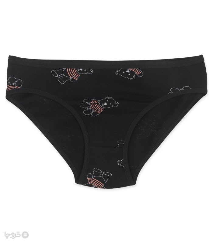 شورت زنانه اسلیپ نخی لعیا کد 244 طرح خرسی