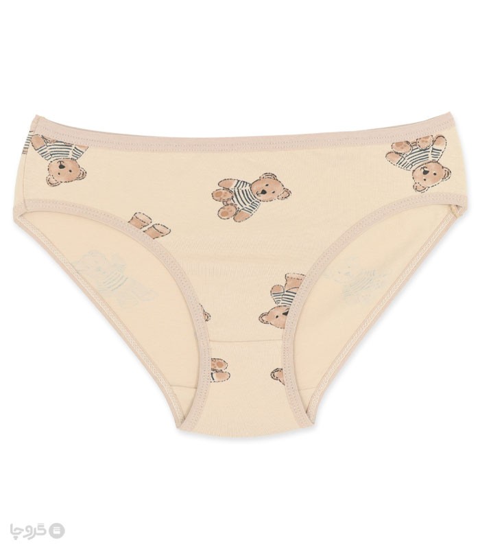 خرید شورت زنانه اسلیپ نخی لعیا کد 244 طرح خرسی