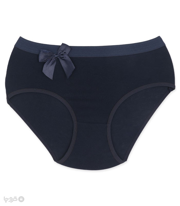 شورت زنانه اسلیپ نخی کش پهن لعیا کد 2-15 ساده