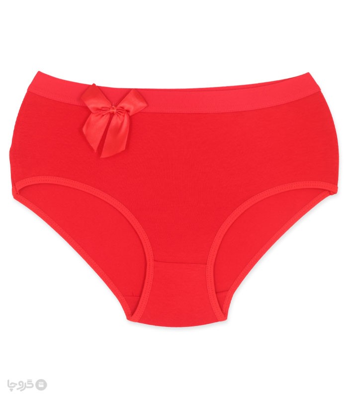 شورت زنانه اسلیپ نخی کش پهن لعیا کد 2-15 ساده