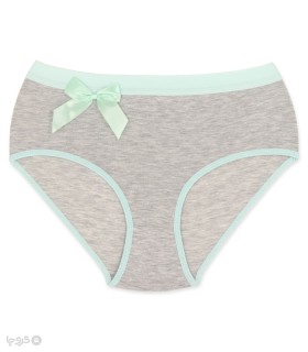 خرید شورت زنانه اسلیپ نخی ملانژ کش پهن لعیا کد 2-15