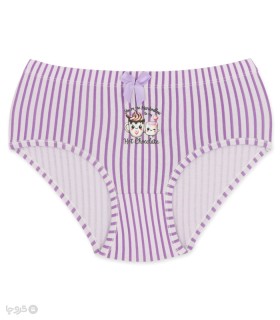 خرید شورت زنانه اسلیپ نخی لعیا کد 3-15 طرح میکس  2