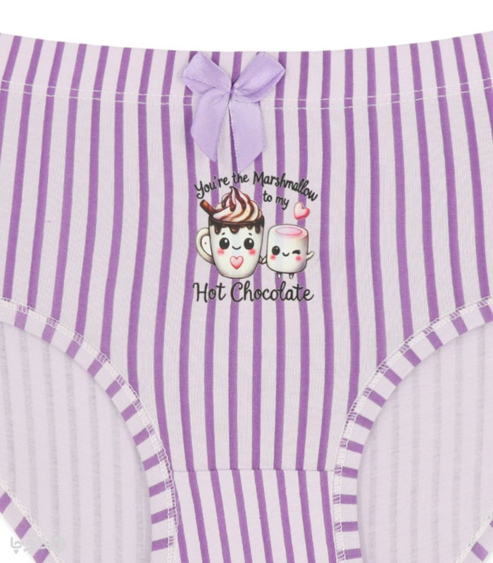 شورت زنانه اسلیپ نخی لعیا کد 3-15 طرح میکس  2