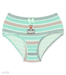 خرید شورت زنانه اسلیپ نخی لعیا کد 3-15 طرح میکس  4