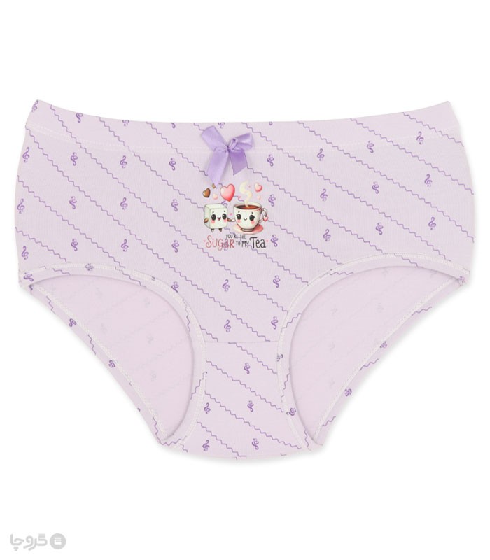 شورت زنانه اسلیپ نخی لعیا کد 3-15 طرح میکس  5