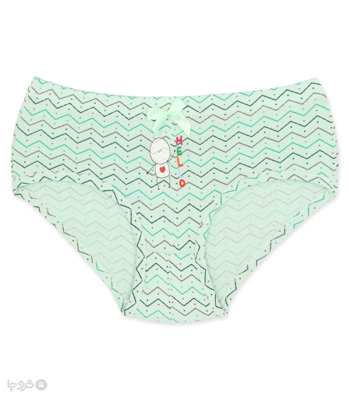 خرید شورت زنانه اسلیپ نخی لعیا کد 3-15 طرح میکس  9