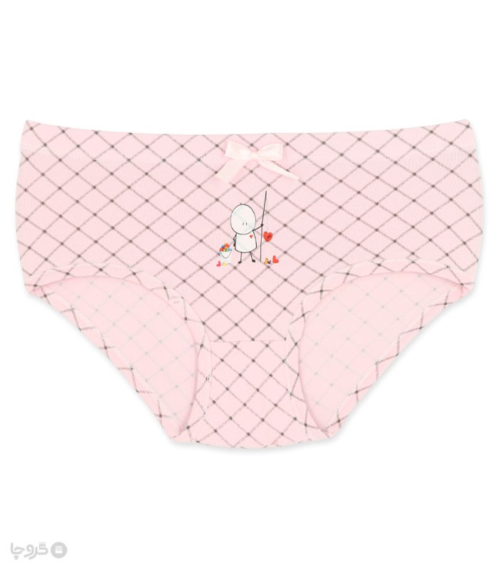 خرید شورت زنانه اسلیپ نخی لعیا کد 3-15 طرح میکس  11