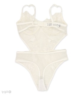 بادی توری فنردار برتا گلدوزی کد 2300SNW