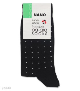 خرید جوراب نانو ساقدار مردانه پاآرا کد 202 طرح کلاسیک 28