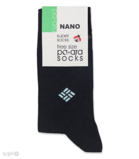 خرید جوراب نانو ساقدار مردانه پاآرا کد 202 طرح کلاسیک 27