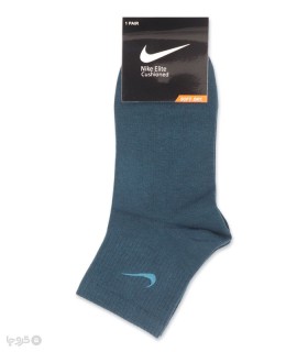 خرید جوراب نیم ساق مردانه کش انگلیسی گلدوزی طرح Nike طیف رنگی