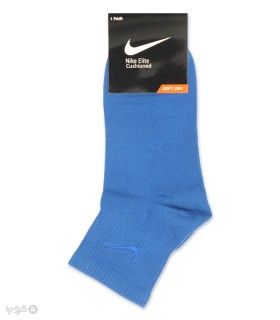 خرید جوراب نیم ساق مردانه کش انگلیسی گلدوزی طرح Nike طیف رنگی