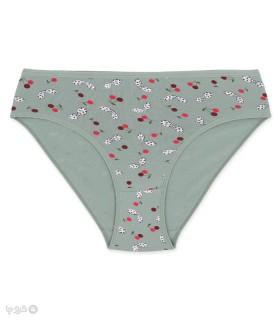 شورت زنانه اسلیپ نخی میسپل کد 446 طرح پاپیون و گیلاس