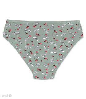 شورت زنانه اسلیپ نخی میسپل کد 446 طرح پاپیون و گیلاس