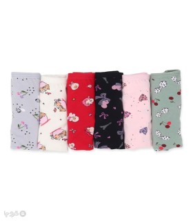 خرید پک شورت زنانه اسلیپ نخی Misspel میسپل کد 5000 طرح 13 - بسته 6 عددی