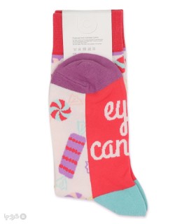 جوراب ساقدار زنانه ماکسیو طرح آبنبات