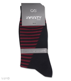 خرید جوراب ساقدار مردانه اینفینیتی Infinity طرح لاین