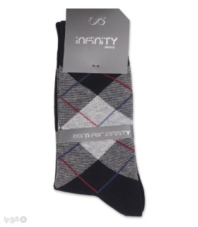 خرید جوراب ساقدار مردانه اینفینیتی Infinity طرح اسکاچ