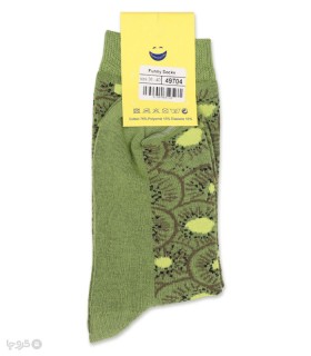 جوراب ساقدار زنانه فانی ساکس کد 49704 طرح کیوی
