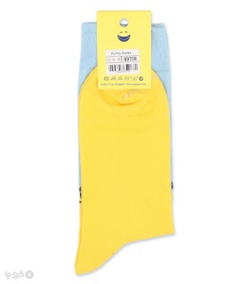 جوراب ساقدار مردانه فانی ساکس کد 69708 طرح تن تن و میلو