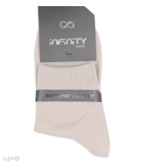 خرید جوراب نیم ساق مردانه اینفینیتی ساده