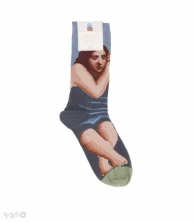 خرید جوراب ساقدار زنانه Moxiao ماکسیو طرح زوج