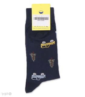 جوراب ساقدار مردانه فانی ساکس کد 69703 طرح جیپ